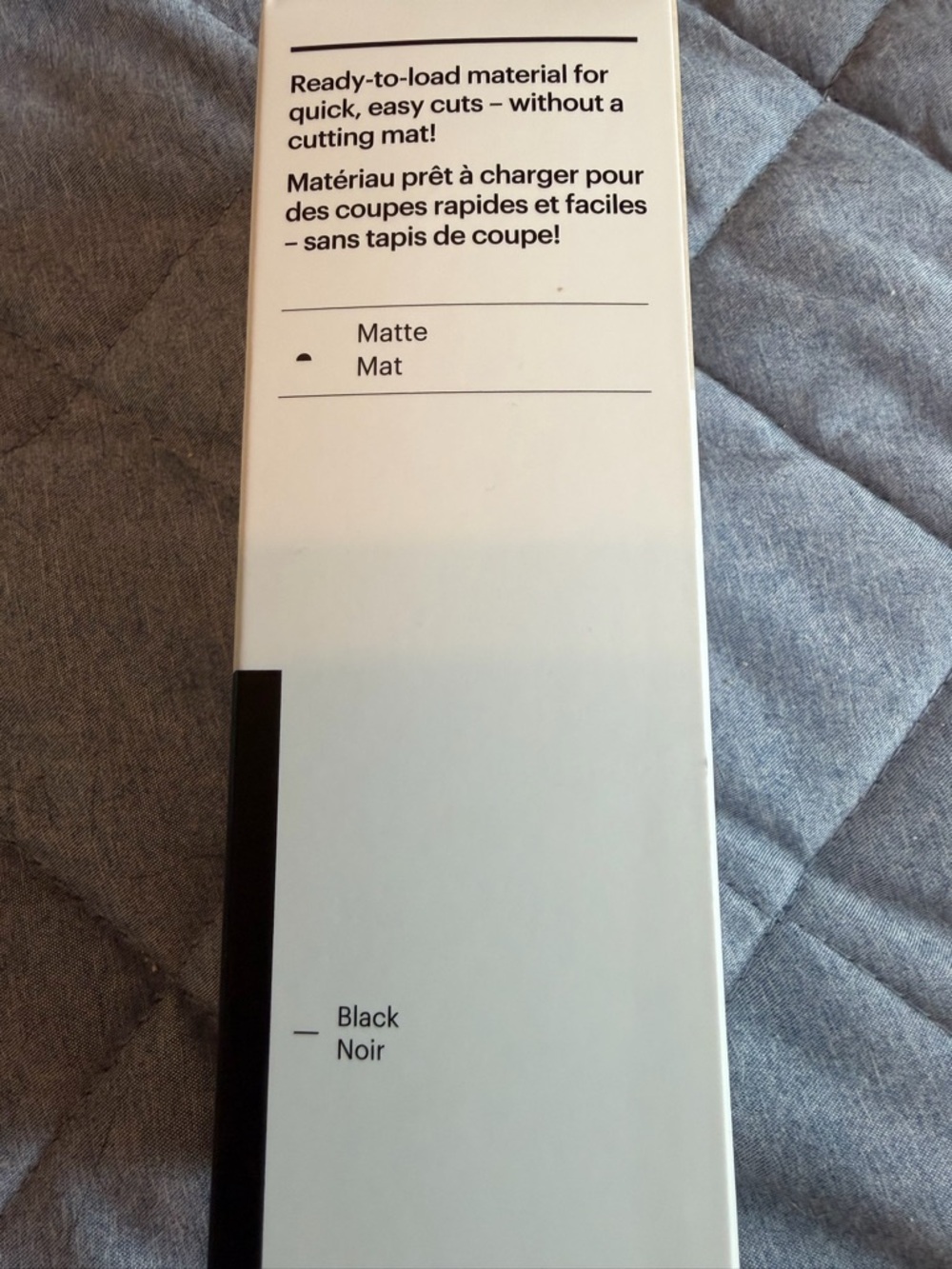 Cricut Joy Smart Iron-On Vinyl Black and White Pack - Picture 2 of 4